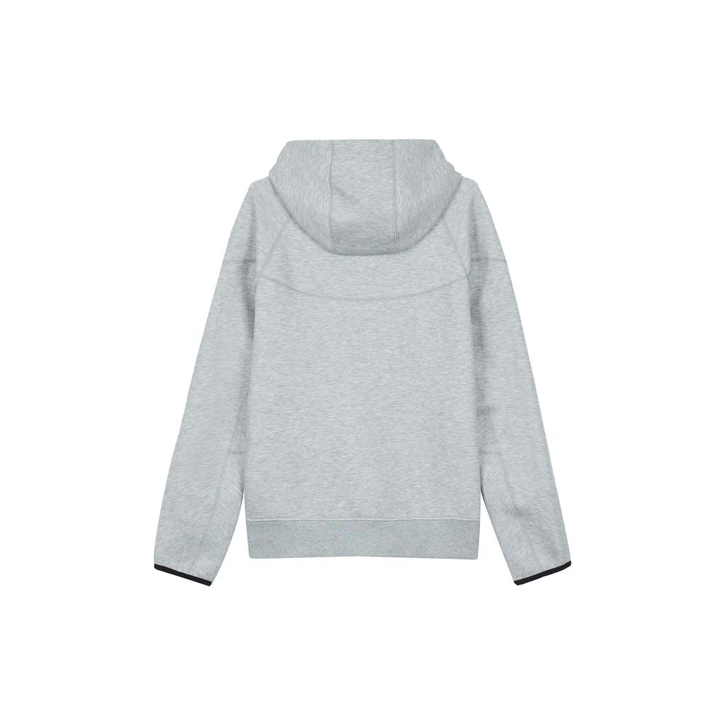 Nike Solid Color Zip-Up Hooded Sports Jacket With Dual Zipper Men Jackets Grey FB7922-063