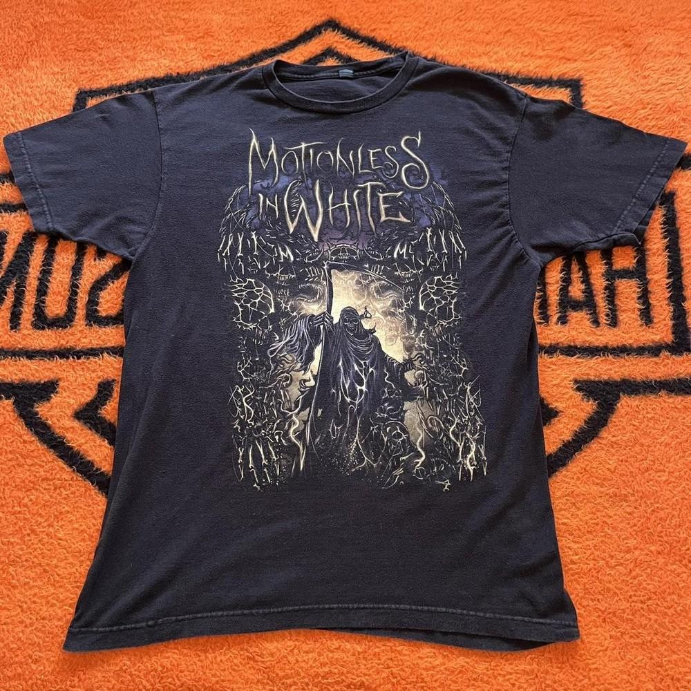 

Motionless In White Reaper Band Graphic T shirt Retro style Unisex NH21159 Unisex T-Shirt XXXL