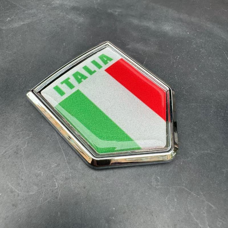 Metal Car Emblems of National Flags 3D National Flag Car Stickers Cross-border Mini Flag Badges
