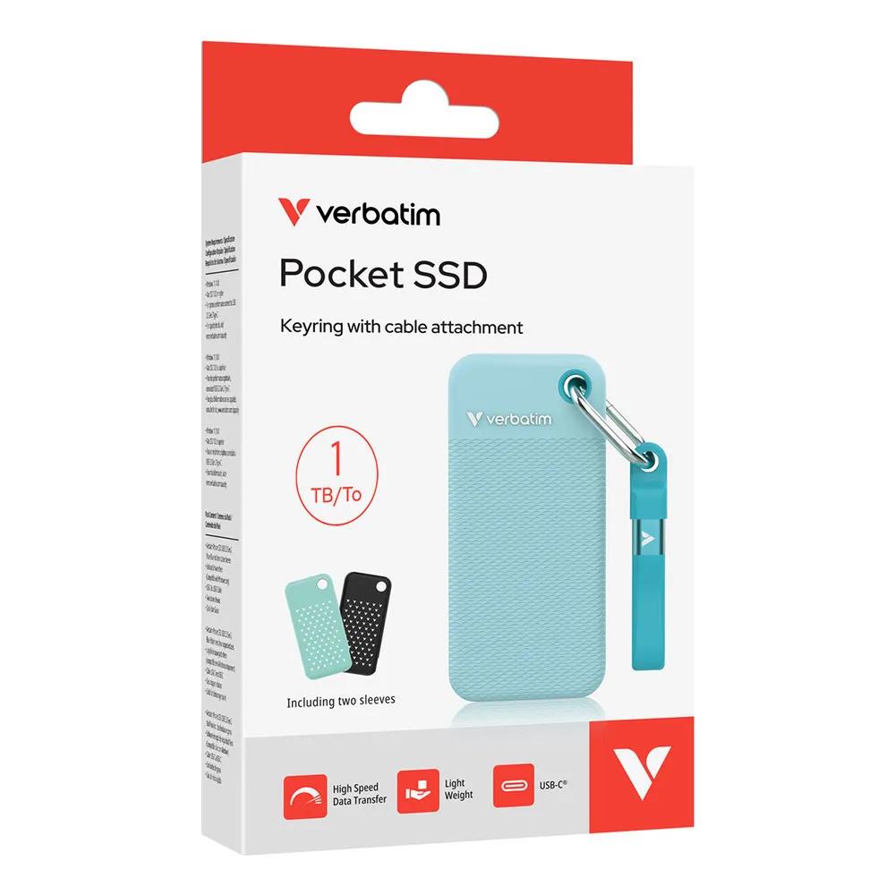 Verbatim 32324 external SSD 1TB USB 3.2 Gen 2 Blue
