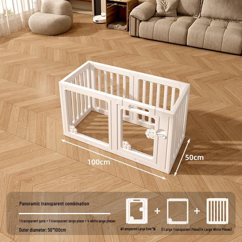 Indoor Pet Barrier: Dog & Cat Fence for Small to Medium Dogs, Dog Cage & House.