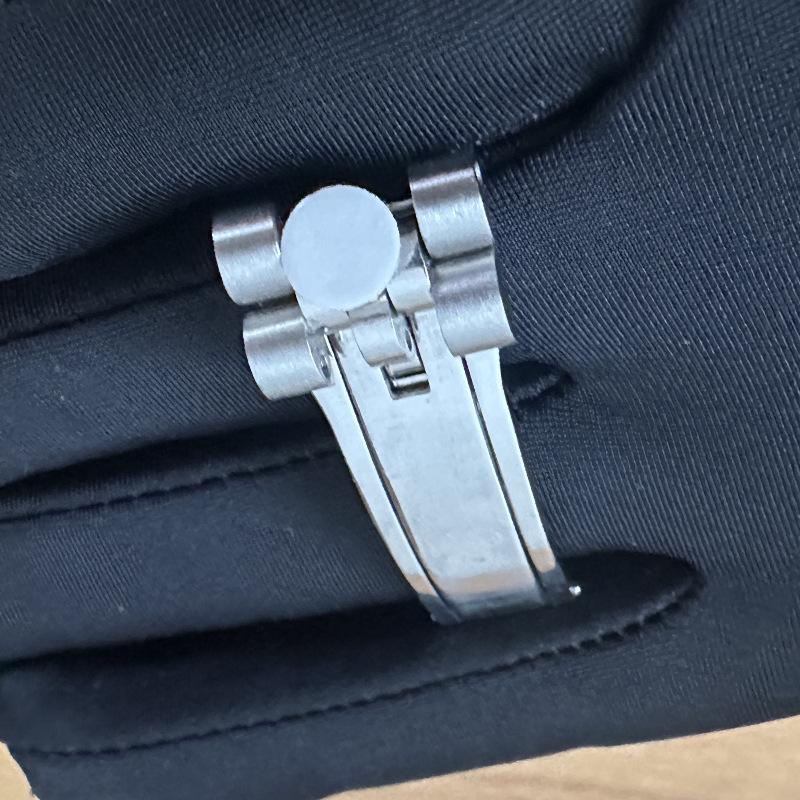 Vervangende Rolex Oyster Perpetual Armband Sluiting voor Heren- & Dameshorloges - Roestvrij Staal Vouwsluiting, 16mm.