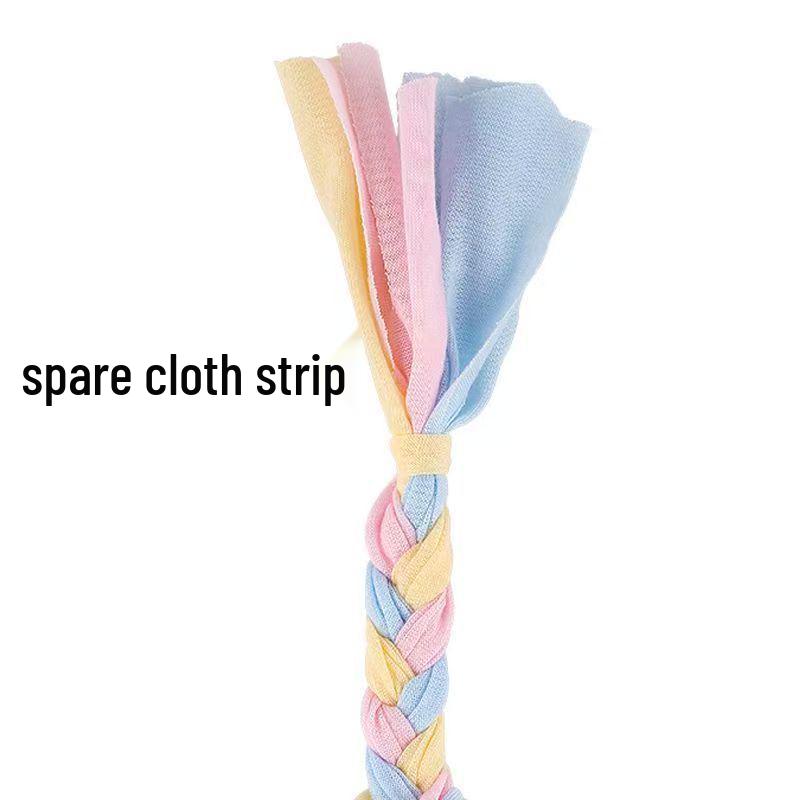 

Прочная жевательная игрушка для собак - Молярный хлопковый узел из веревки для тедди и бишона Yellow Bite-resistant