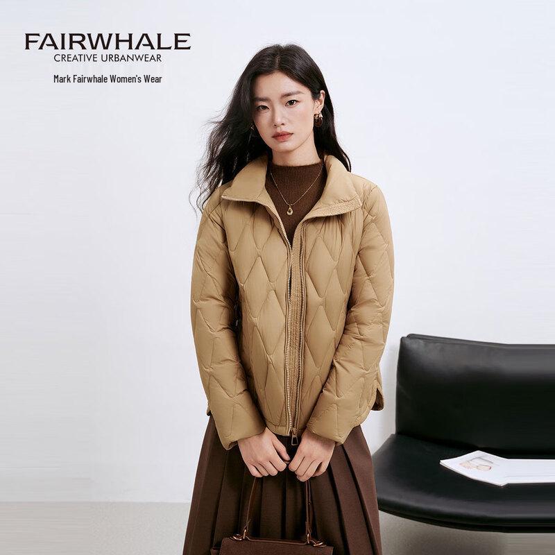 

MARK FAIRWHALE Women s Lightweight Stand Collar Puffer Jacket S