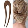 Natural Wood Hair Accessories Wood Hairpins For Buns Twists Updos Costume Hair Decors Ancient Hair Stick Comb