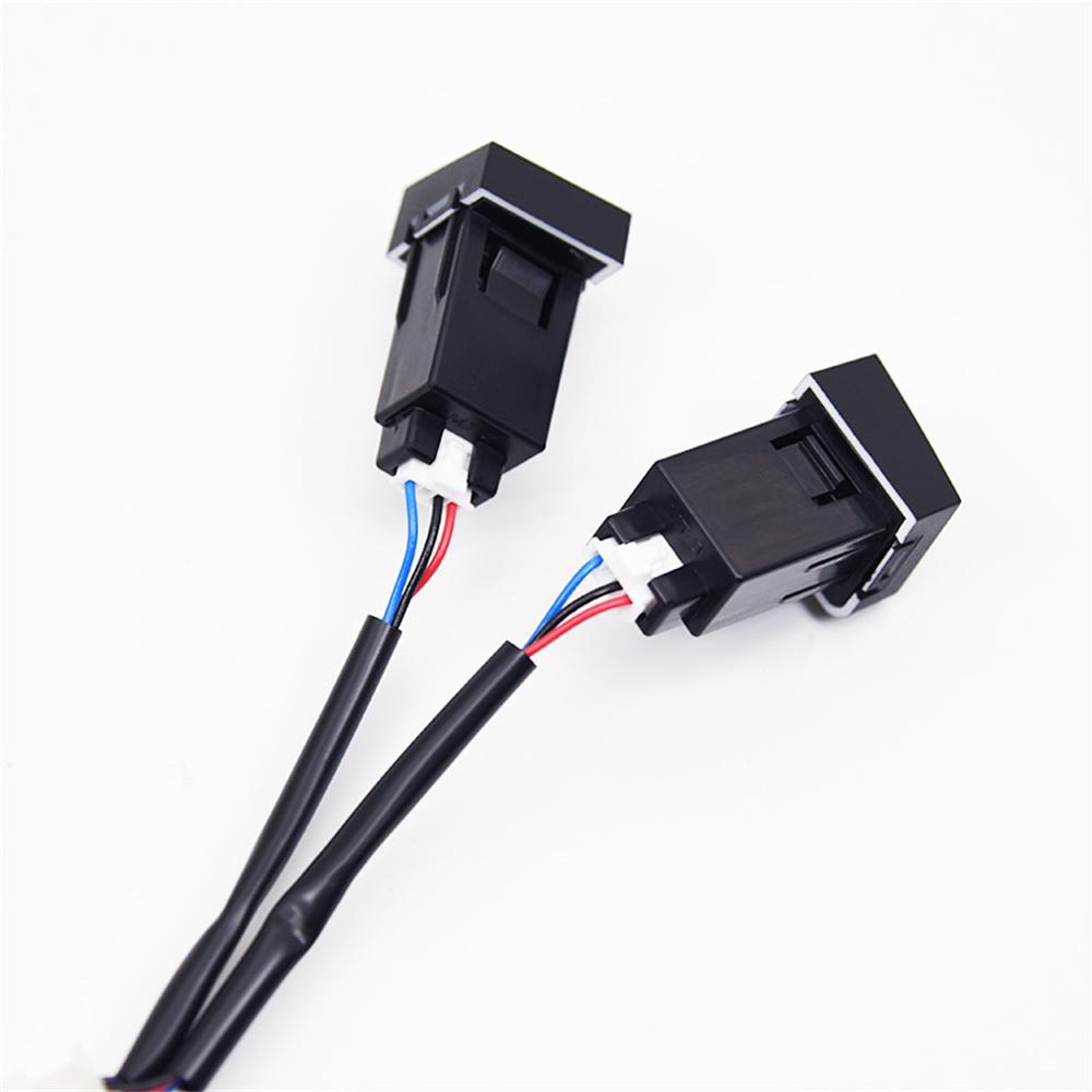 18W QC3.0 USB +TYPE-C Car Charger Socket Fast Charger Adapter For VW CC Magotan B6