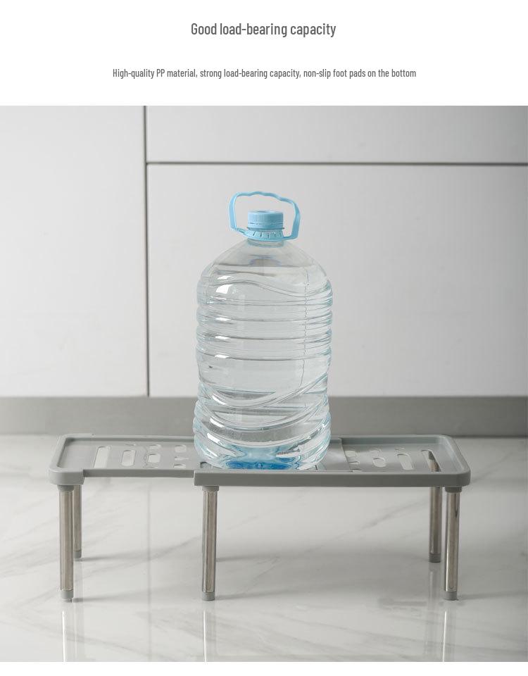 Retractable Double-Layer Stainless Steel Spice Rack and Organizer