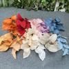 9 Foliage Faux Leaves For Garden Wedding And Photography Prop Decoration Gift