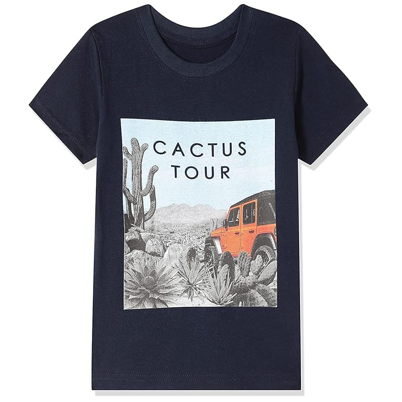 T2F Boy's Solid Regular Fit T-Shirt (BYS-TSRT-16_Multicolor 5 9 Years-10 Years)