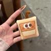 Adorable Double-Layer Cartoon Hamburger Bun Plush Hairpin for Babies