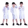 Camice Bianco da Studente per Laboratorio Scientifico Costume Cosplay da Dottore per Festa di Halloween e Carnevale Adatto per Altezza 100-170cm