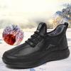 Fleece and Thickened Cotton Boots, Men's Cloth Shoes, Men's Soft-soled Anti-slip and Warm Shoes