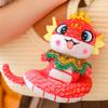 New Year Simulated Lucky Snake Animals Plush Dolls Super Soft Pillow Toys Funny Boys Christmas New Year Gift Party Decor