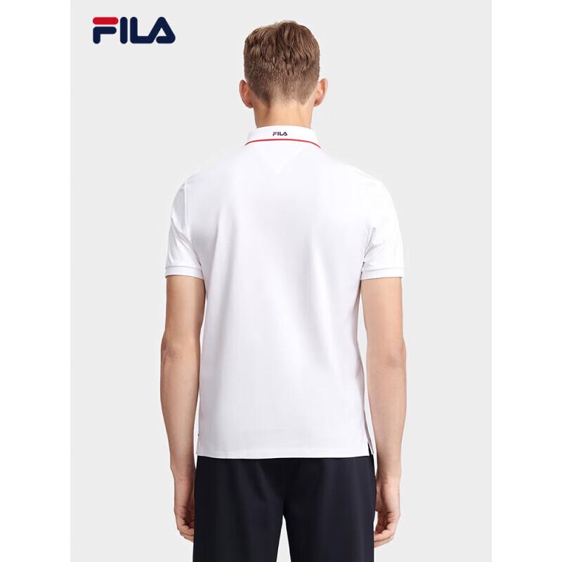 FILA Men's Short Sleeve Polo Shirt