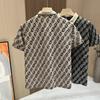 Polo Shirt Men's Short-sleeved Summer New Buttons Handsome High-end Slim Casual Half-sleeved Lapel Mature T-shirt Trendy Brand