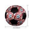 FC Bayern Munich Indoor Soccer Ball Colorful Machine Stitched PVC Size 5 Team Training Competition Ready Durable High-Bounce Cool Sports Gift