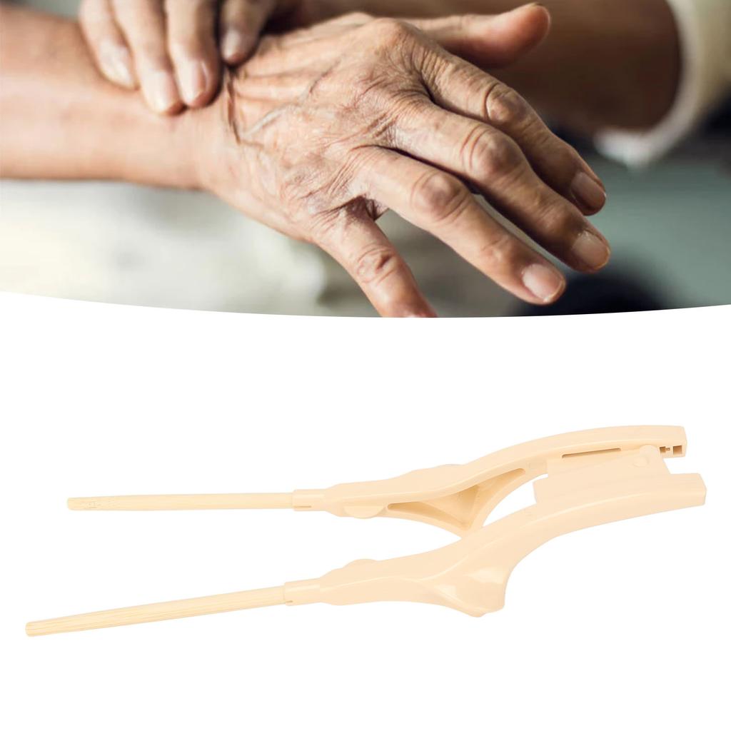 Disabled Chopsticks User Friendly Automatic Opening Anti Slip Auxiliary Training Learning Chopsticks Eating Helper