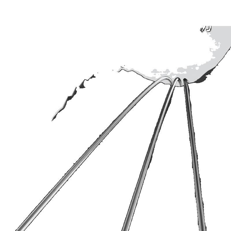 Premium Anti-Tangle Gold-Hülse Doppelhaken Angelvorfächer - Kurz, Gebrauchsfertig für das Naturköderangeln