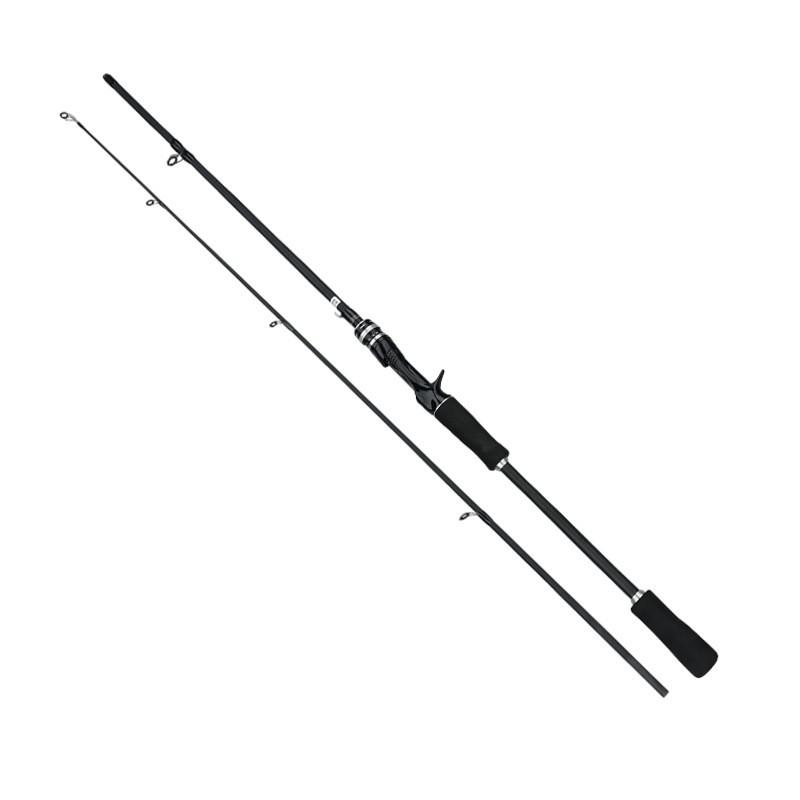 Carbon Fiber Spinning Baitcasting Rod Combo Set Beginners 2-Piece Casting With Left/Right Hand Reel 1.65m To 2.4m