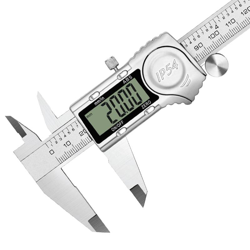 Digital Vernier Caliper IP54 Waterproof with LCD Screen Measuring Tools 0-150 mm