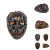 Masque de Corvo Attano de Dishonored Pour Jeu de Rôle Halloween Noël Accessoire de Costume Résine Styles Argent et Cuivre