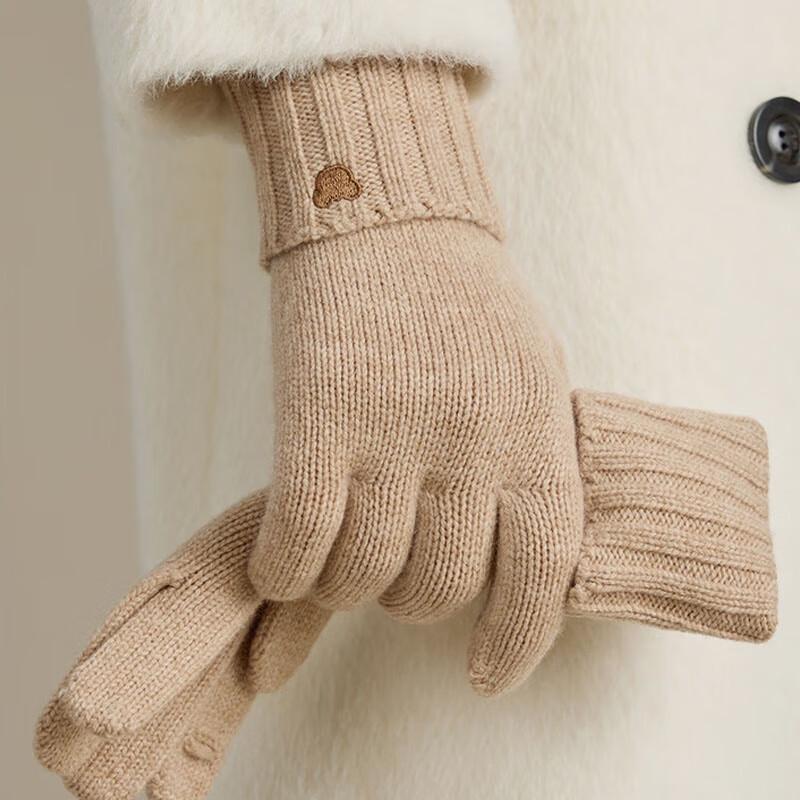 

JIUMU Women s Warm Cashmere Touchscreen Gloves One Size