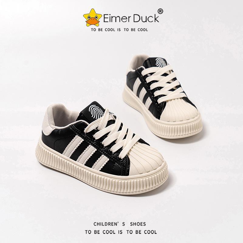 

Girls shoes 2025 spring and autumn new board shoes children s casual sports shoes medium and older children s single shoes summer white shoes tide 31