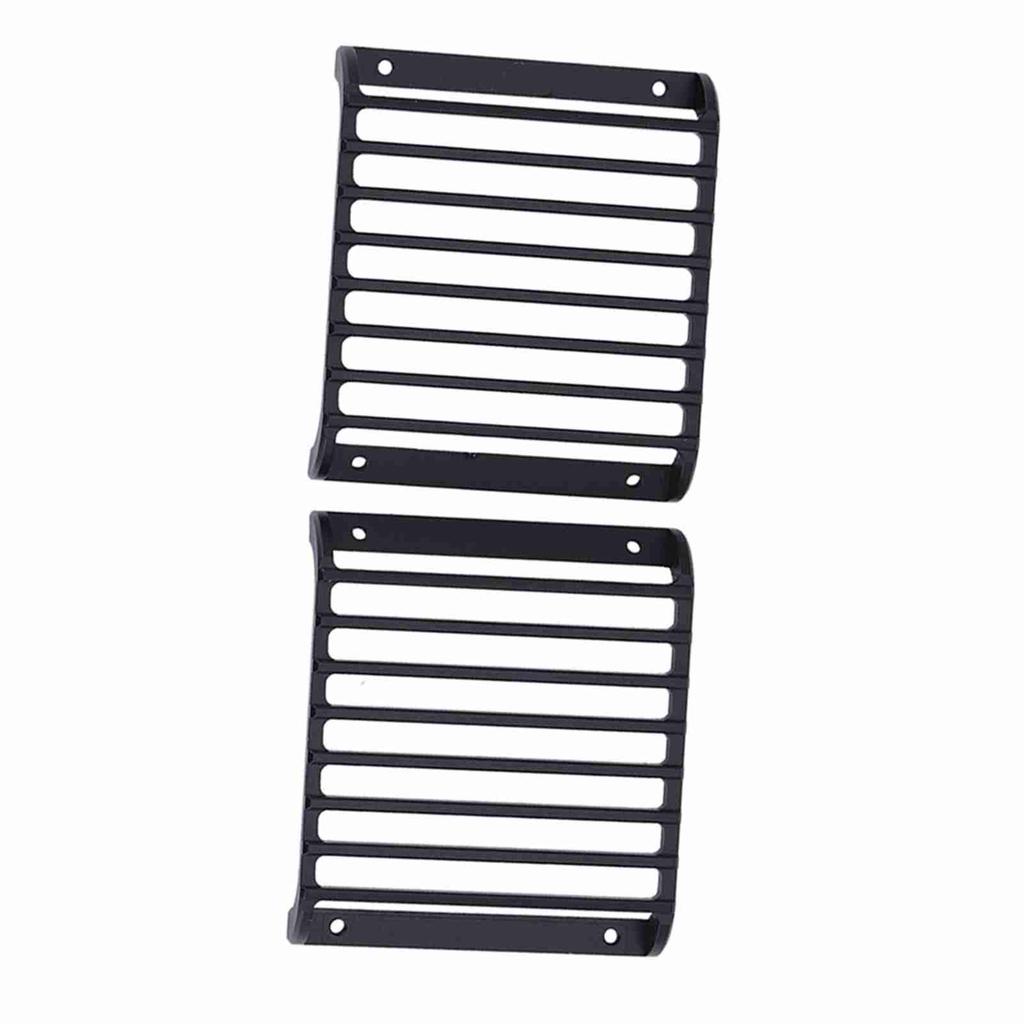 Metall Frontlampenschutz Scheinwerferabdeckung Schutzgitter für Traxxas TRX4 110 RC Crawler Car