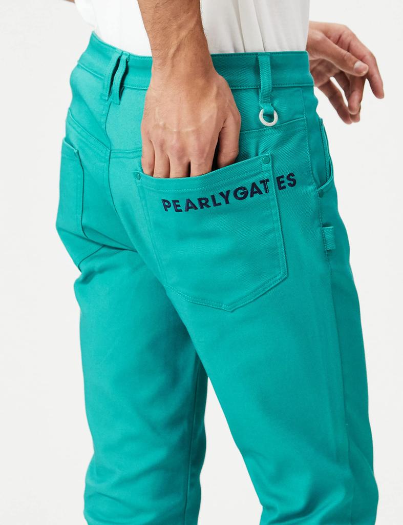 Long Pants Calze Stretch Washable 4 [Pearly Gates] Men's / 053-2231801 140_Emerald [M]