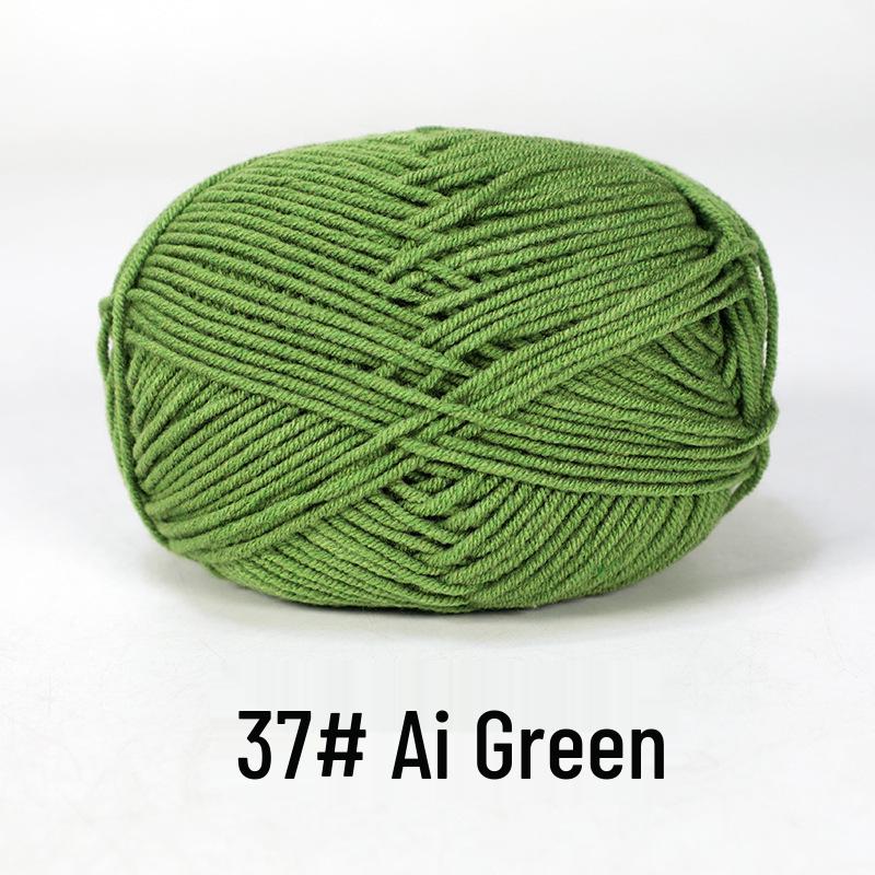 Baby 4-lagiges Milchbaumwollgarn zum Stricken von DIY-Schals oder Decken