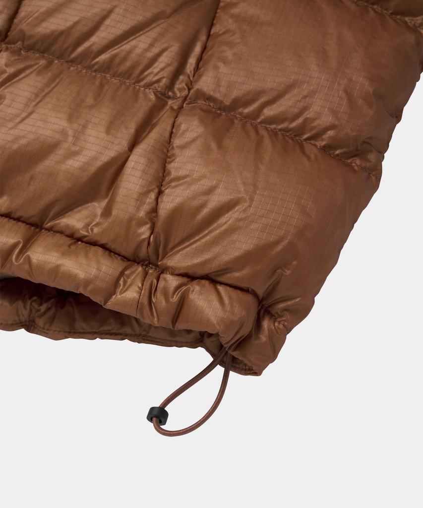 Lettercomo Piece Shell Light Down Liner Padded Orange
