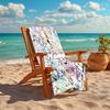 Personalized customized proof beach towel with The Battle Cats pattern - soft, absorbent,quick-drying,perfect swimming,camping&bathing