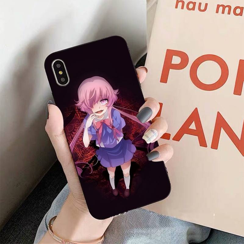 Mirai Nikki Future Diary Phone Case Silicone Soft for Iphone 14 13 12 11 Pro Mini XS MAX 8 7 6 Plus X XS XR Cover