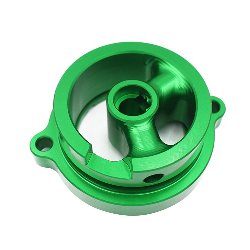 Motorcycle Oil Filter Cover Cap Durable Accessories for Kawasaki Klr650 Green