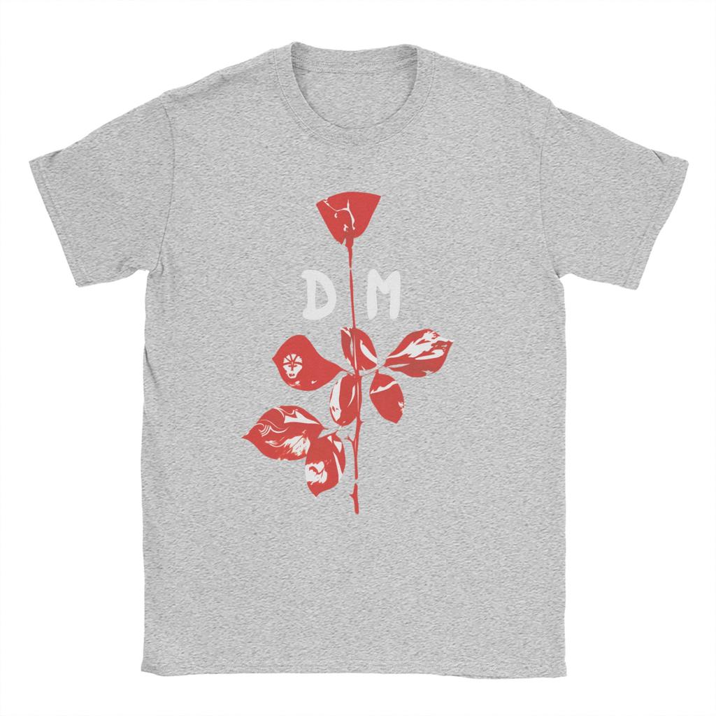 Fashion Electronic Rock Depeche Cool Mode T-Shirts Men O Neck 100% Cotton T Shirts Short Sleeve Tee Shirt Printed Tops