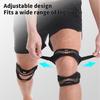 1Pcs Knee Pads Double Silicone Meniscus Support for Men Women Anti Sprain Shock Absorption Protective Gear