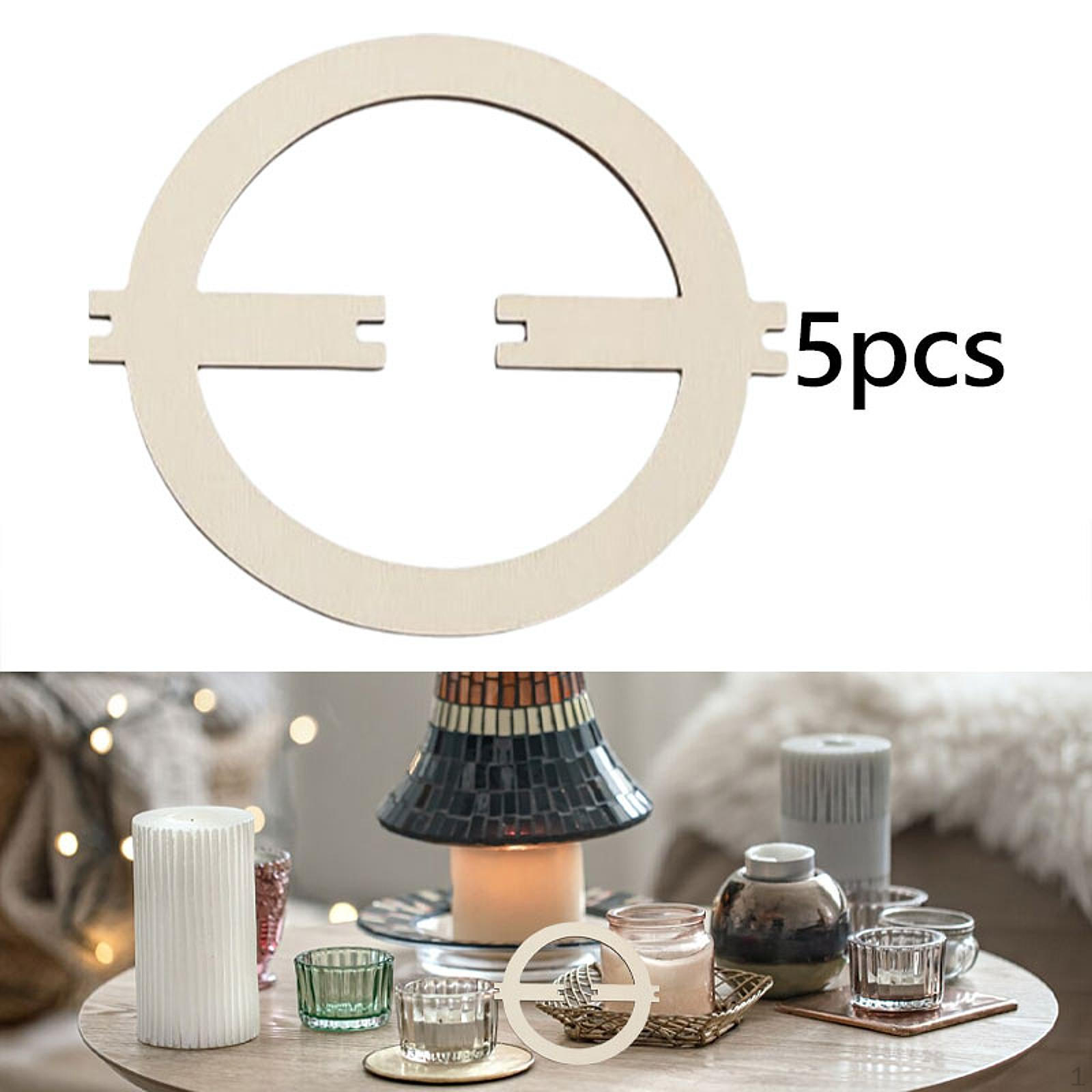 

5 шт. деревянных приспособлений для центрирования фитиля свечи, практичный и удобный вспомогательный держатель инструмента D