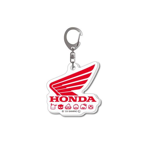 Happy Danby x Super Cub Acrylic Keychain Logo Character Sanrio Super Cub Honda Cute Collaboration Brand GS Official Merchandise LCK061