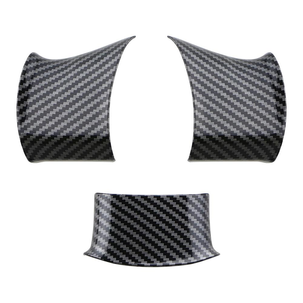 For Volkswagen VW Golf 4 Golf MK4 Golf4 1997 - 2003 Steering Wheel Trim Sticker 3Pcs/set Decorative Cover Interior Accessories