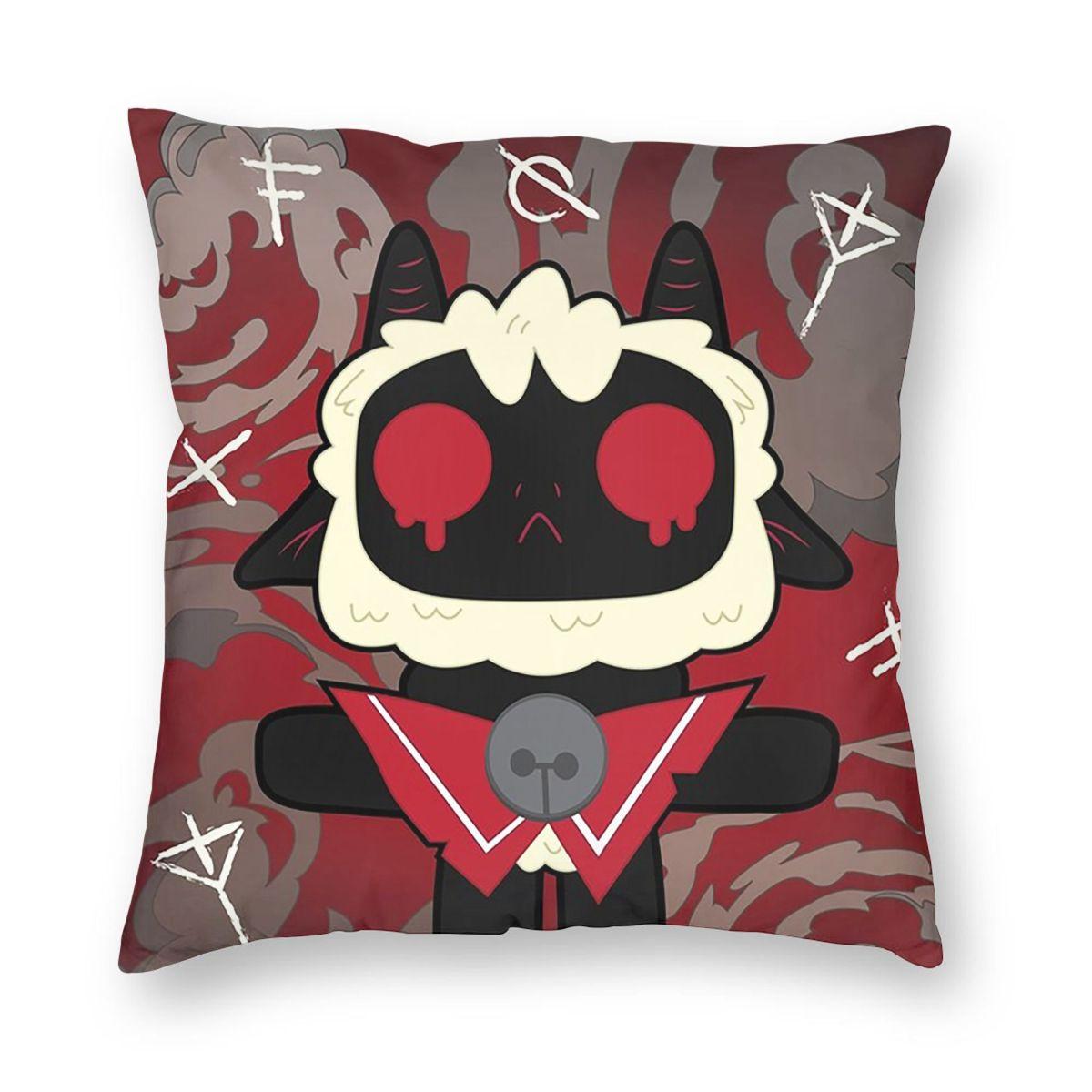 

Cult Of The Lamb Гра Аніме Квадратна Наволочка Наволочка Подушка Декоративна Подушка для Дому Спальні Автомобіля 30cm x 30cm