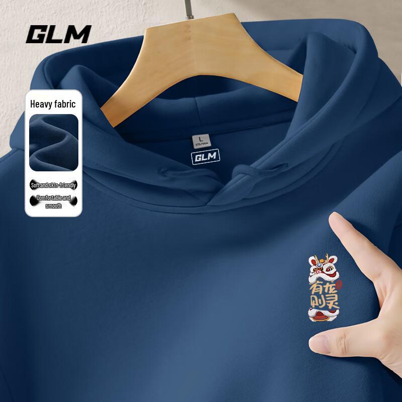 

GLM Men s Dragon Print Hooded Sweatshirt 4XL