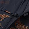 JINJU Men's Traditional Chinese Tang Suit - Short Sleeve Ice Silk Summer Set