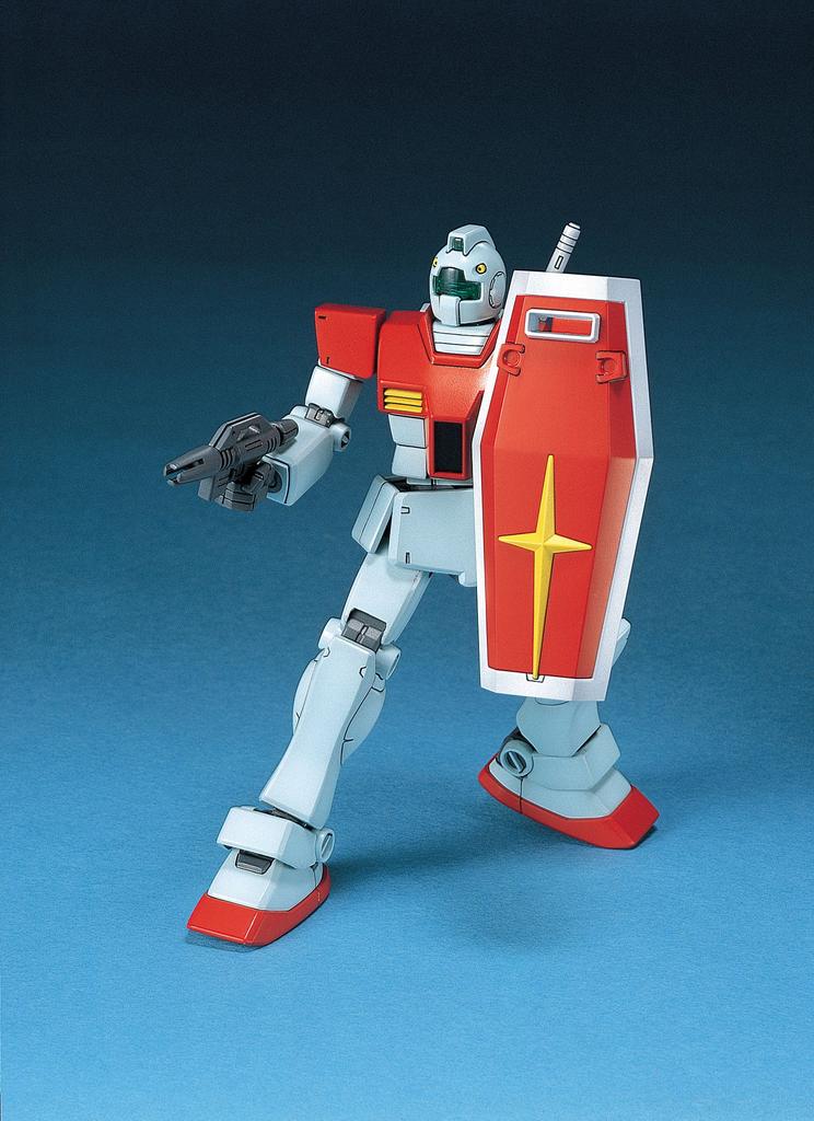 Gunpla HGUC GM Suit Plastic Model 1/144 RGM-79 (Mobile Gundam) Pre-colored