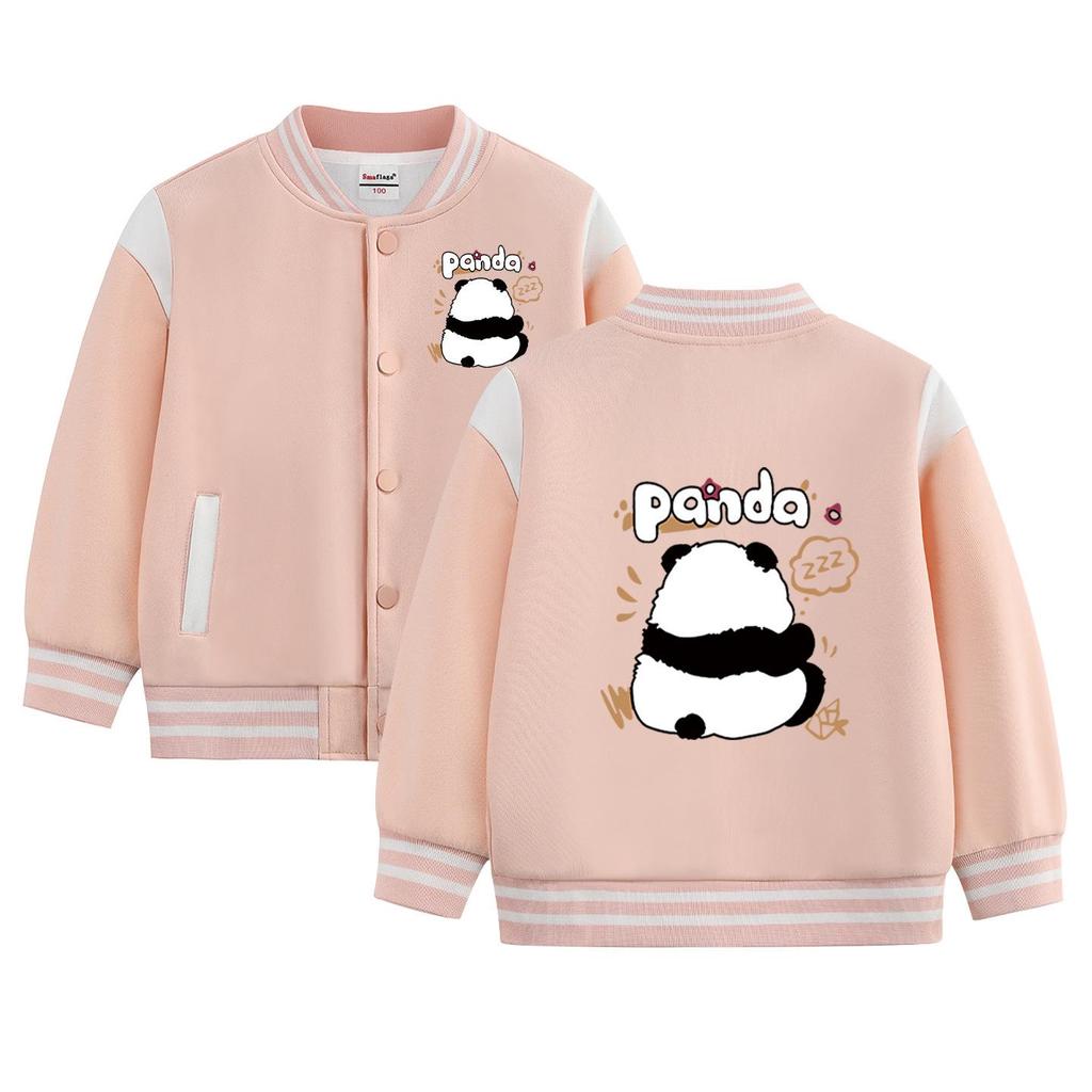 Stylische Baseballjacke mit Fleece-Futter für Jungen & Mädchen - Frühling/Herbst/Winter 2026 Kollektion