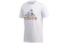 T Shirts Men's White Crew Neck Moderate Straight Fit FN1746