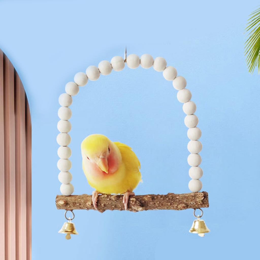 New Bird Toy Swinging Parrot Toy Parrot Hammock Pet Toy Pet Supplies Bird Accessories Toy