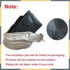 Front Engine Hood ulation Pad Heat Fire Soundproof Cover,Compatible With Toyota Land Cruiser LC80 FJ80 80 Series LX450 1991-1998