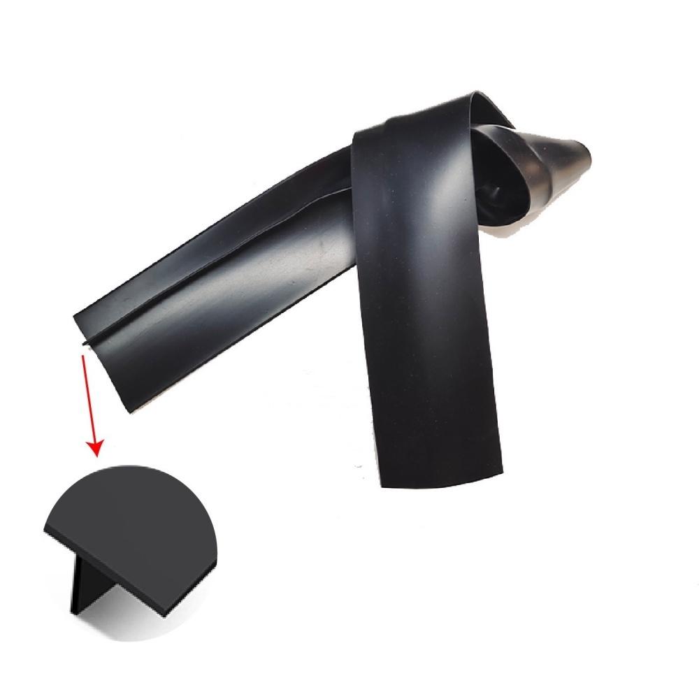 Silikonstreifen für die Abdeckung des Spaltes zwischen Kochfeld und Arbeitsplatte, hitzebeständiger Ofenspaltfüller, Abdichtung, schmutzabweisend und leicht zu reinigen