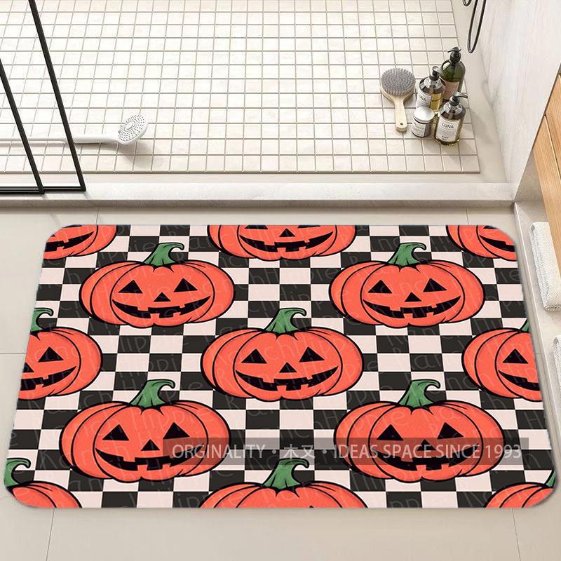 Halloween Pattern Floor Mat Living Room Decoration Home Sofa Non-Slip Carpet Study Bedroom Tatami Children'S Soft Floor Mat