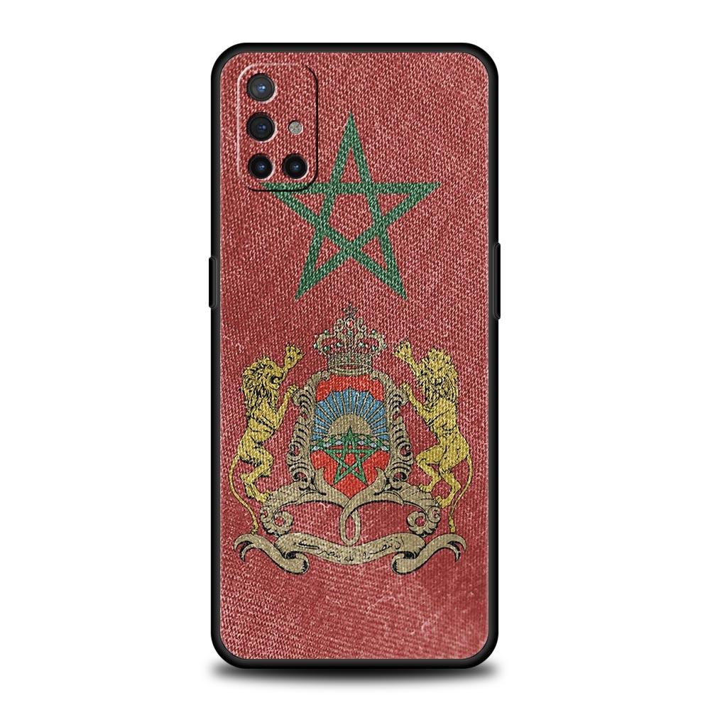 Phone Case For OnePlus 12 11 10 9 Pro 9T 12R 10R 9R 9RT 10T 8T 8 7 7T Nord 2T CE 2 5G N10 N100 Cover Moroccan flag Maroc Morocco